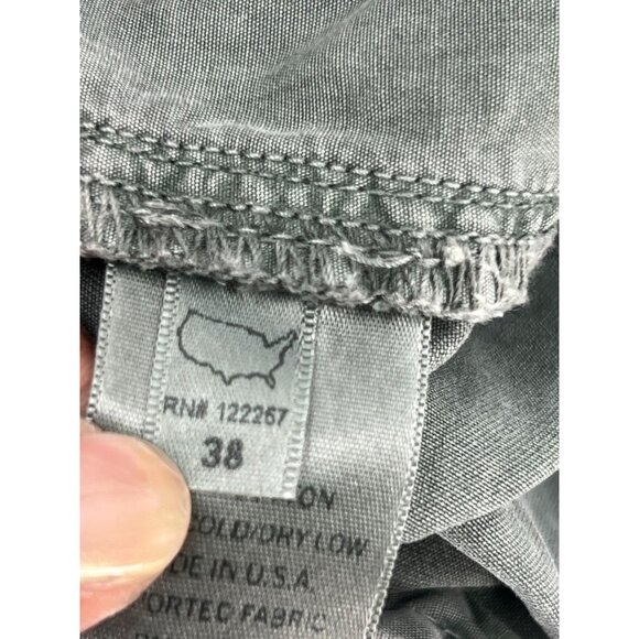 Men's Green Chinos - Picture 3 of 11